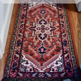 D16. Small oriental rug. 